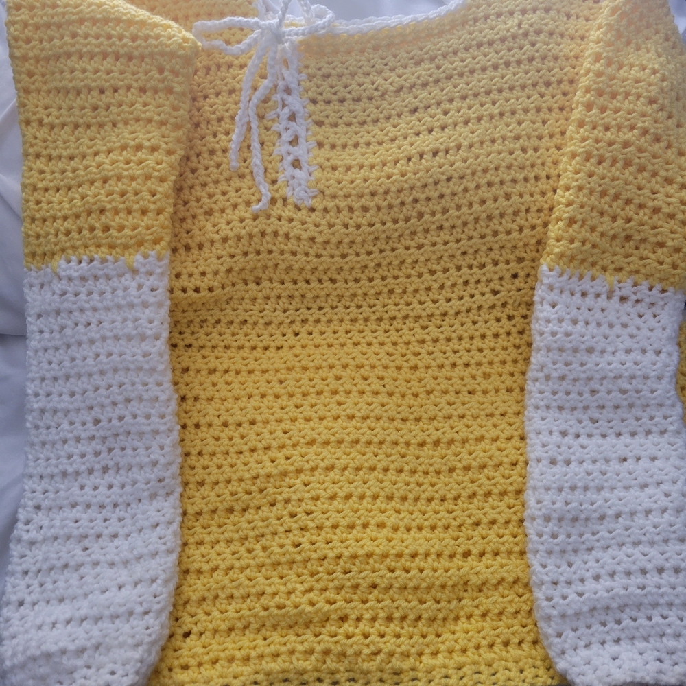 Crochet sweater